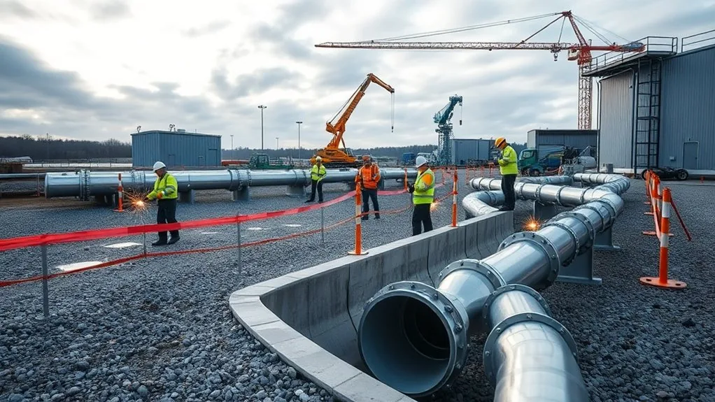 Gas & Oil Pipe Ducting & Installation in Welling